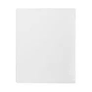 [MUJI無印良品]聚丙烯可單手開闔檔案夾/A5.8孔