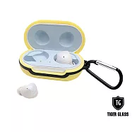 T.G Samsung Galaxy buds/buds+ 無線藍牙耳機環保矽膠保護套(10色)黃色