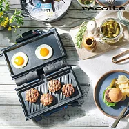 recolte日本麗克特 2Way Grill Amet 雙面煎烤盤經典藍