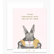 【 Dear Hancock 】Fortunate Mom Bunny 母親節限定卡 #美國進口 #gc_501