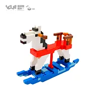 【YourBlock微型積木】台灣時光積- 復古搖搖馬