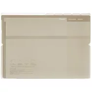 KOKUYO Glassele橫式5層資料夾A4-淺咖