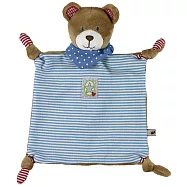 德國【DIE SPIEGELBURG】布偶安撫奶嘴巾系列 - 鈴嚨熊