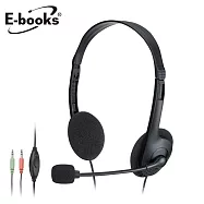 E-books SS19 靈巧頭戴式耳機麥克風黑