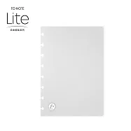 TO NOTE LITE 封面扉頁純透明