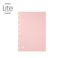 TO NOTE LITE 封面扉頁玫瑰粉
