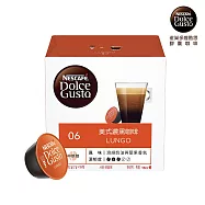 【雀巢咖啡-Dolce Gusto】咖啡膠囊_ 美式濃黑16顆入