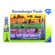 【德國Ravensburger拼圖】環遊世界-大拼片拼圖-200XXL片