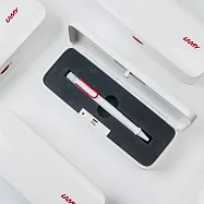 LAMY SAFARI 狩獵者系列 RED&WHITE 限量原子筆禮盒(白桿紅夾)