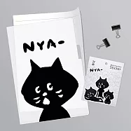 JzFun NYA-/防水萬用貼&3層L資料夾-白