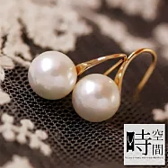『時空間』黎明女神珍珠垂墜耳勾 -單一款式