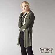 【ST.MALO】袐魯原裝邂逅新時尚羊駝毛衣外套-1705WJ-L棕綠色