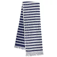 【日本丸真】Eco de Cool 涼感運動毛巾 橫紋海軍藍 橫紋海軍藍