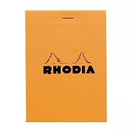 【Rhodia|Basic】N&deg;12 上掀式筆記本_8.5x12_ 5x5方格_80g_80張_橘皮