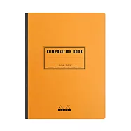 【Rhodia|classic】compositionbook_線裝校園筆記本_B5_橫線留邊_80g_80張橘皮