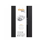【Rhodia|Touch】瑪雅上掀式繪本_A4+_CND_120g_50張_白皮
