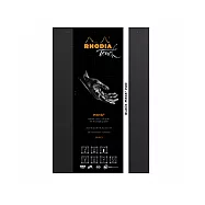 【Rhodia|Touch】瑪雅上掀式繪本_A4+_CND_120g_50張_黑皮