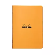 【Rhodia|classic】staplebound notebook騎馬釘筆記本_A5_橫線_80g_24張_橘皮