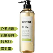 日本【Reveur】芮芙茹 零矽靈胺基酸綠色秀髮強韌洗髮露-460ml