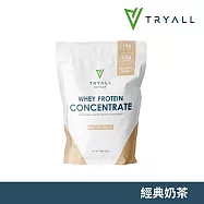 [台灣 Tryall] 濃縮乳清蛋白粉- 經典奶茶 (500g/袋)