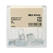 [MUJI無印良品]燕尾夾.6個/盒裝