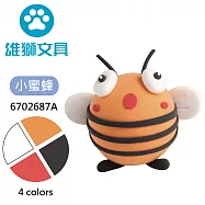 (3入1包)雄獅 CL-513 彩色輕黏土 小蜜蜂