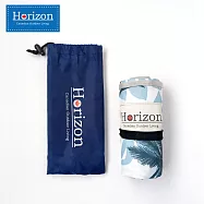 【Horizon 天際線】登山便攜防潮野餐墊 椰風藍調