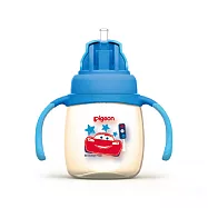【Pigeon貝親】迪士尼PPSU階段式訓練奶嘴杯_ 藍色閃電麥坤
