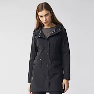 【ST.MALO】德國科技精算比例修身防水大衣-2052WJ-M晶鑽黑