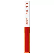 KOKUYO 六角自動鉛筆芯-1.3mm紅