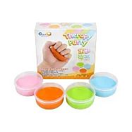 【Q-doh】台灣製有機矽職能黏土-超值四色運動黏土組100g