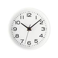 [MUJI無印良品]指針式壁鐘/小/白