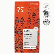 Vivani 德國精選75%黑巧克力片(80g)