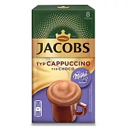 德國【JACOBS】經典即溶咖啡-Milka卡布其諾(18g*8包)