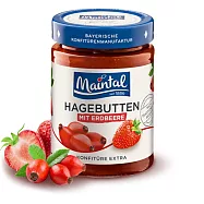 德國【Maintal美茵特】玫瑰果草莓果醬(340G)