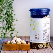 【梁山水泊】產銷履歷手摘杭菊花 - 白雪菊 45g/罐裝