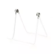 【日本HIGHTIDE】雙股書本立架S號 ‧ 白色