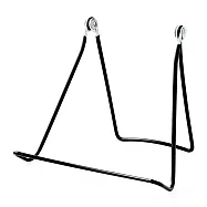 【日本HIGHTIDE】雙股書本立架W號 ‧ 黑色