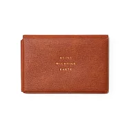 【日本HIGHTIDE】經典票卡收納夾 ‧ 咖啡色