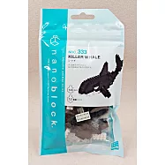 日本河田積木 nanoblock系列 NBC_333 虎鯨