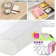 透明防潮墊 餐廚房抽屜墊 防水防油西餐桌墊 超值300CM-贈S型掛勾3入 Kiret