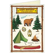 美國 Cavallini & Co. Greeting Cards 卡片/生日卡 _露營趣