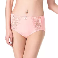 【K’s 凱恩絲】專利蠶絲超柔感蕾絲側邊三角女內褲(mo8款)S桔色