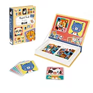 【法國Janod】磁鐵遊戲書- 動物拼圖