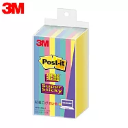 (2入1包) 3M POST-IT 利貼狠黏標籤紙 4色 7.6x2.5cm MC-3