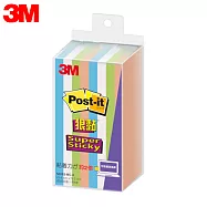 (2入1包) 3M POST-IT 利貼狠黏標籤紙 4色 7.6x2.5cm MC-4