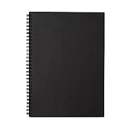 [MUJI無印良品]雙環筆記本(空白)/80張.B5.深灰