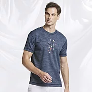 【ST.MALO】XT2銀纖維99.9%抗菌除臭品牌經典男上衣-2061MT- M 藍黑色