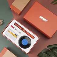LAMY SAFARI 狩獵者系列 2021限量復刻版墨水禮盒 - 叢林紅