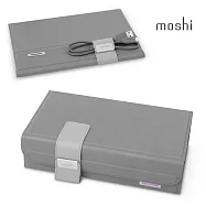 Moshi Deep Purple 隨身折疊式360&deg;無死角紫外線殺菌消毒盒 灰色